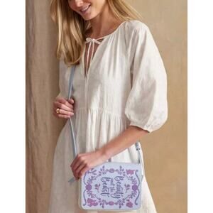 Vera Bradley Disney  princess Belle Beauty & Beast Book Evie Crossbody Bag NEW